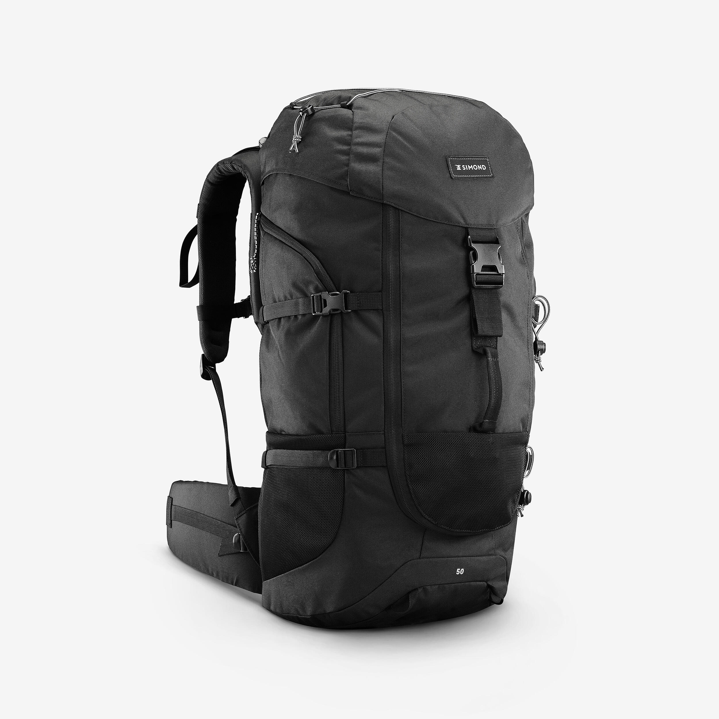 Trekkingrucksack Schwarz